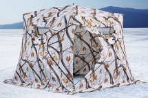 Палатка зимняя Higashi Winter Camo Pyramid Pro (трехслойная)