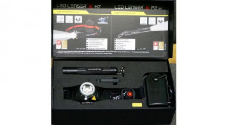 Подарочный набор Led Lenser H7 и Led Lenser P2-bm